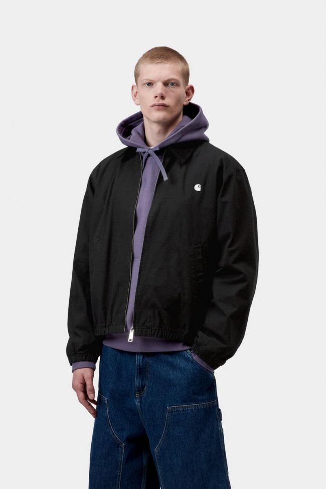 Carhartt Madison Ripstop Jacket - Black / Wax, Garment dyed Carhartt Madison Ripstop Jacket - Black / Wax, Garment dyed