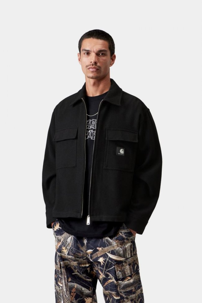 Carhartt Atoka Shirt Jac - Black Carhartt Atoka Shirt Jac - Black