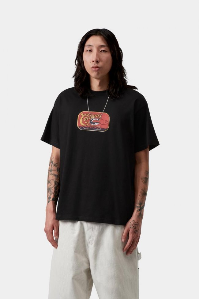Carhartt S/S Sardinas T-Shirt - Black Carhartt S/S Sardinas T-Shirt - Black
