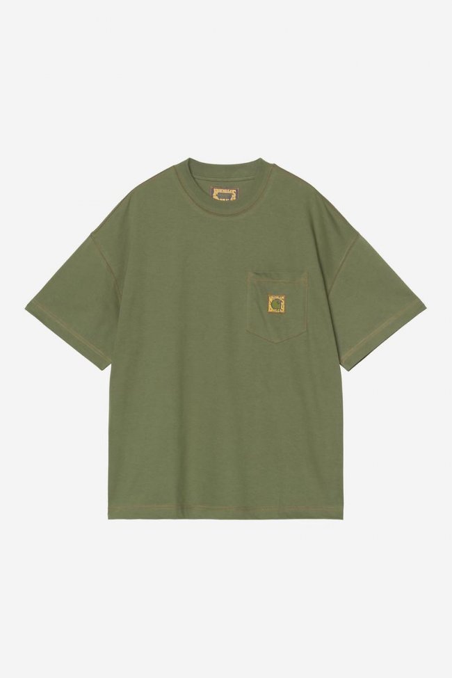Carhartt WIP x Nicholas Daley Logo T-Shirt - ND Cypress Carhartt WIP x Nicholas Daley Logo T-Shirt - ND Cypress